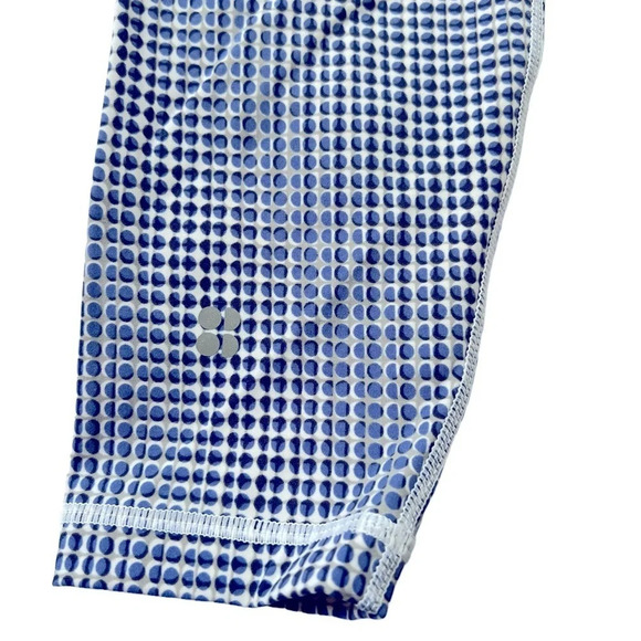 Sweaty Betty XS 7/8 power leggings blue dot like new - Picture 6 of 6